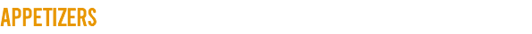 Appetizers